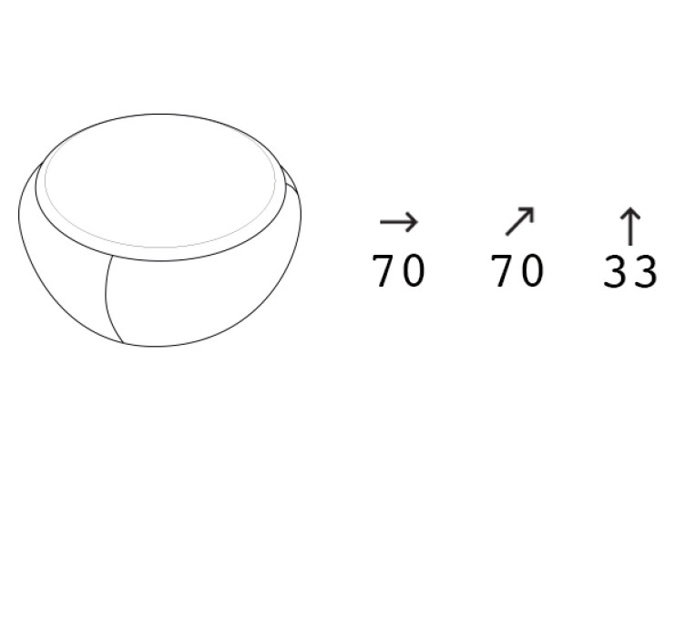 Журнальний столик Vela 6604 U4 Stone (6604U4-A4261C2)5